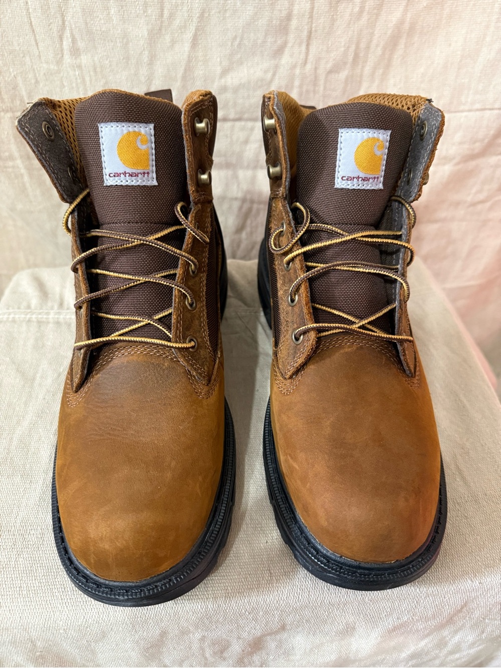Carhartt Brown and Black Men's Work Boots